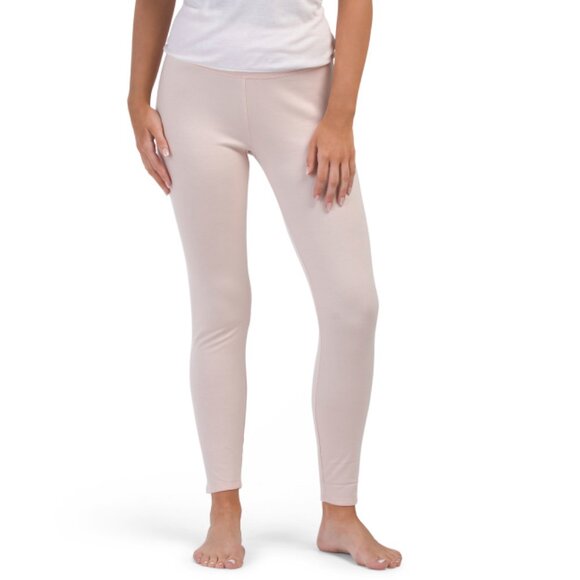 EILEEN FISHER powder High Waisted Cozy Brushed Leggings